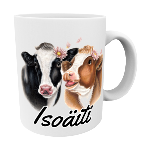 Isoäiti / Lehmäpari -Muki (Lehmä)