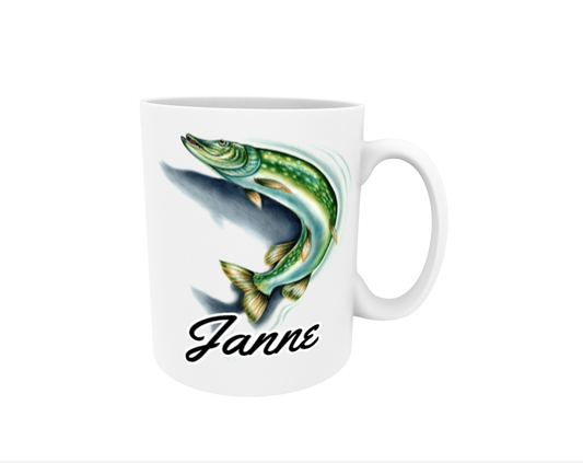 Janne / Pike - Name mug
