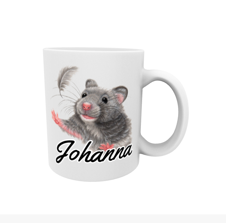 Johanna / Mus och fjädermugg