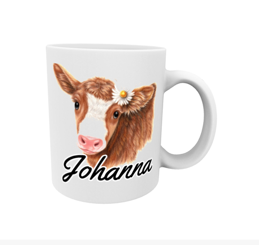 Johanna / Brun Ko-mugg