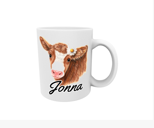 Jonna / Brun Ko - Namnmugg