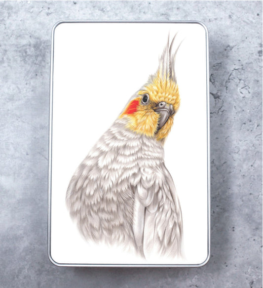 Cockatoo / Cockatoo Tin Box (Parrot)