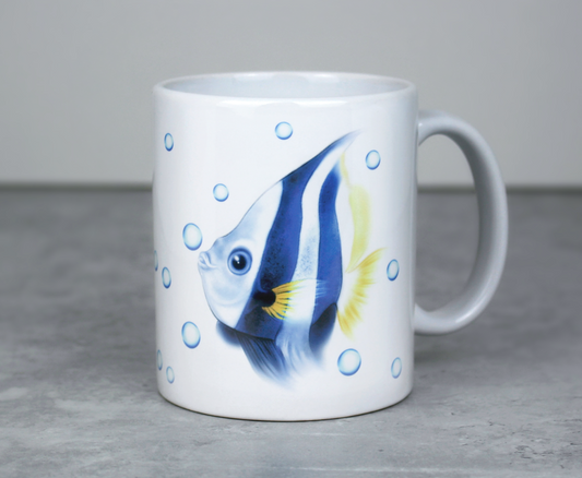 Randig fiskmugg 