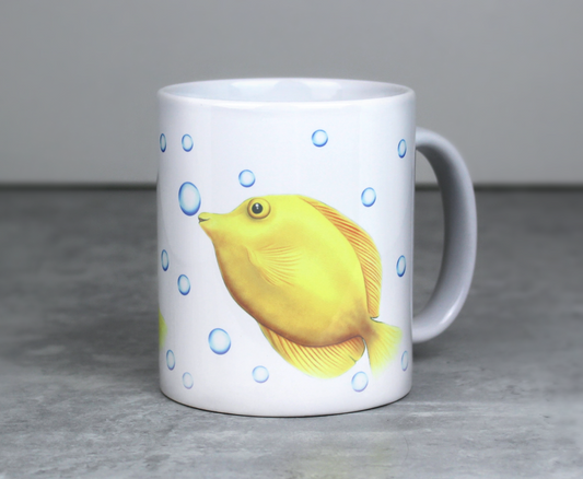 Fish Yellow Mug 