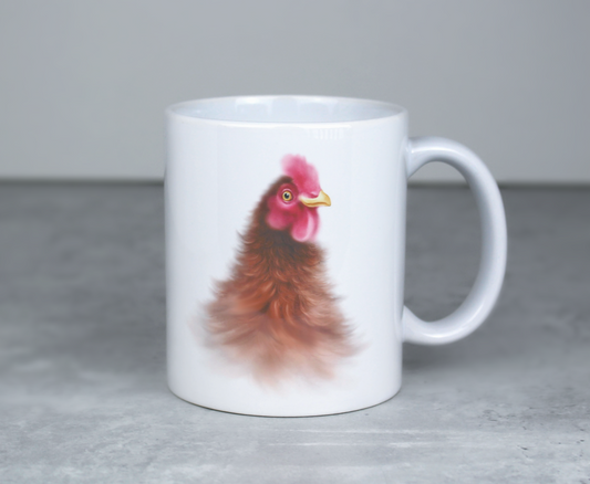 Kyckling Brun Mugg 