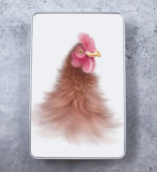 Chicken Brown - Tin Box