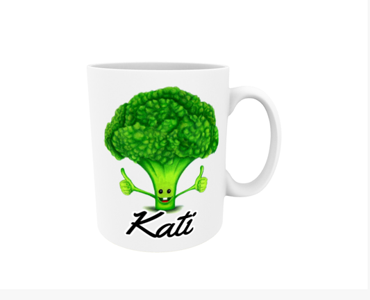Kati / Asparagus -Name Mug
