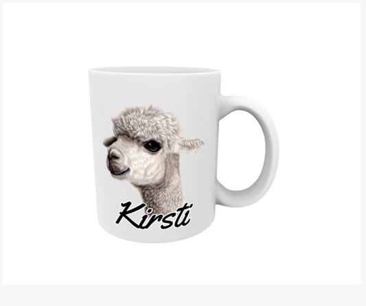Kirsti / Alpacka / Lama - Namnmugg