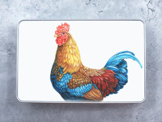 Rooster - Tin box