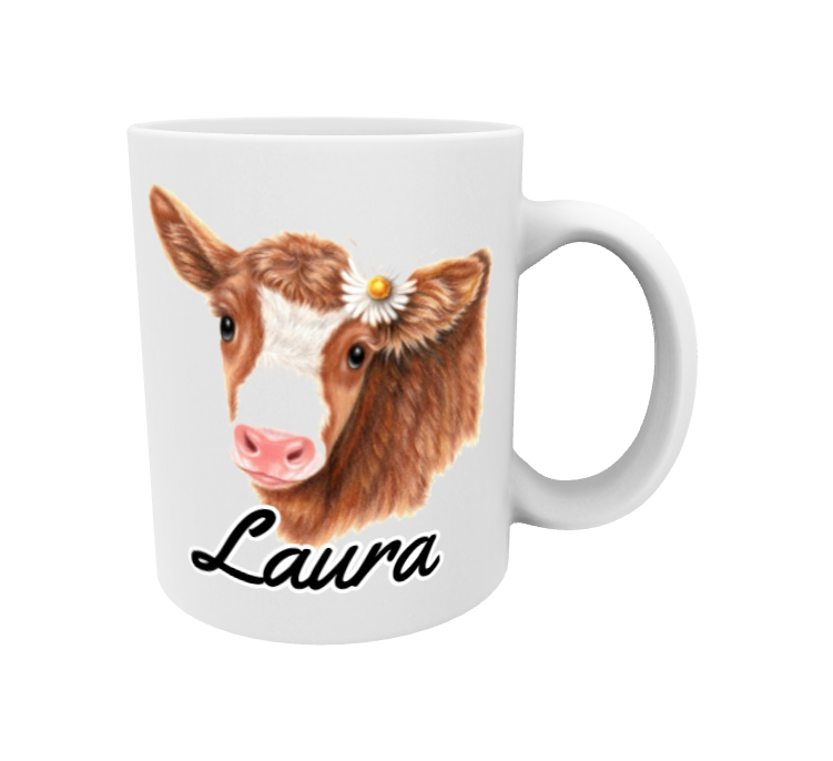 Laura / Ruskea Lehmä -Muki