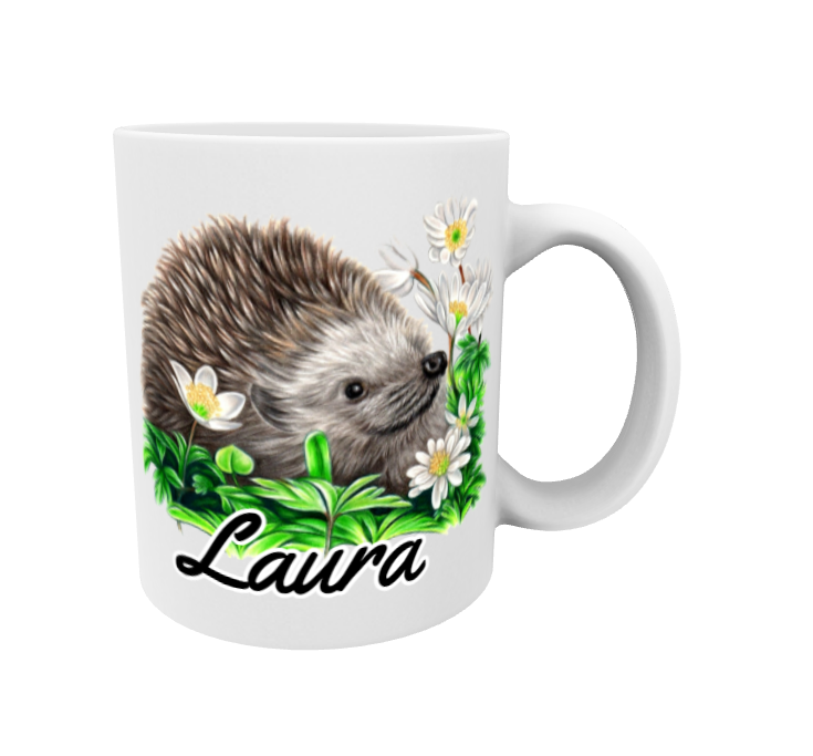 Laura / Siili ja Kukat -Muki