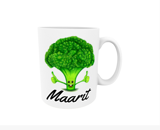 Maarit / Asparagus -Name Mug