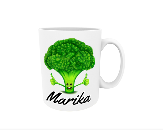 Marika / Asparagus Name mug
