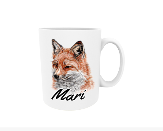 Mari / Fox - Name Mug