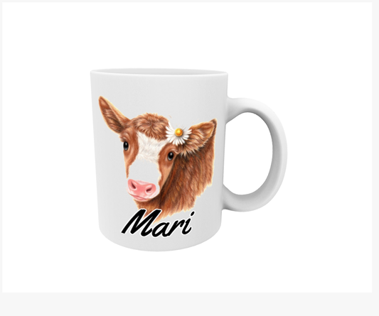 Mari / Brun Ko - Namnmugg