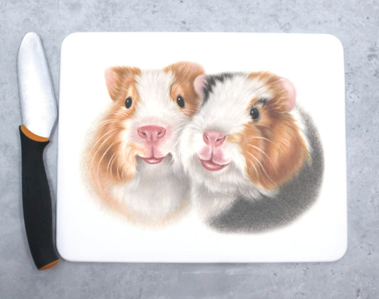 Guinea Pig Pair -Cutting Board