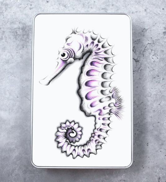 Seahorse - Tin box