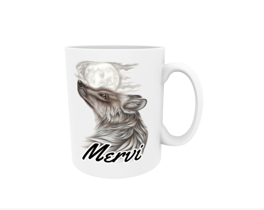 Mervi / Varg - Namnmugg