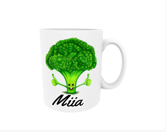 Miia / Asparagus -Name Mug