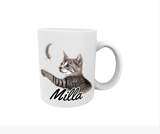 Milla / Harmaa Kissa ja Sulka -Nimimuki