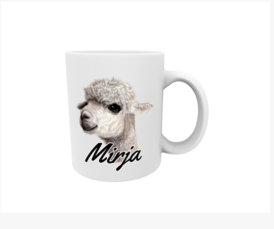 Mirja / Alpaca / Lama - Namnmugg