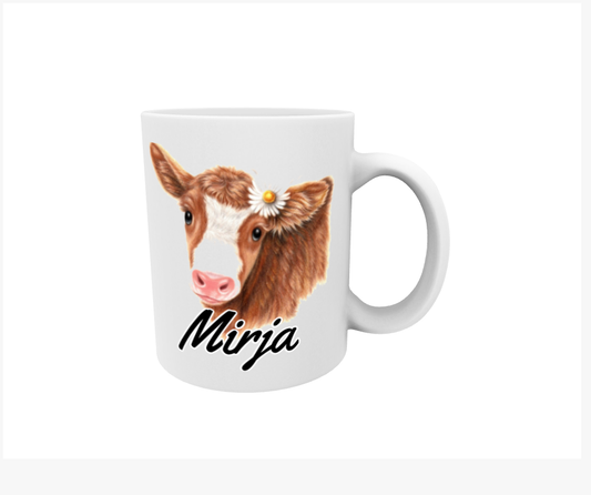 Mirja / Brun Ko - Namnmugg