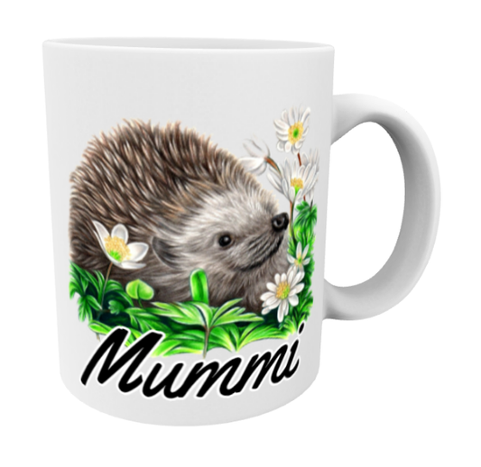 Mummi / Siili ja Kukat -Muki