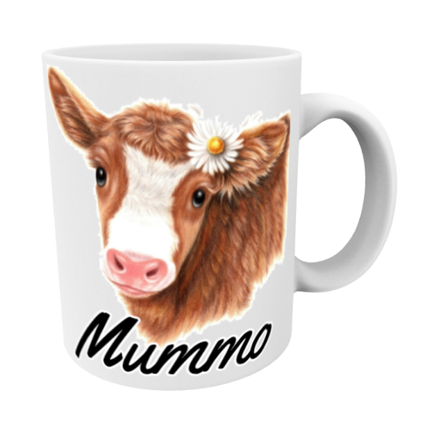 Mummo / Lehmä Ruskea -Muki