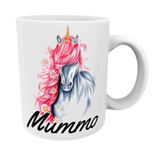 Mummo / Yksisarvinen Pinkki -Muki