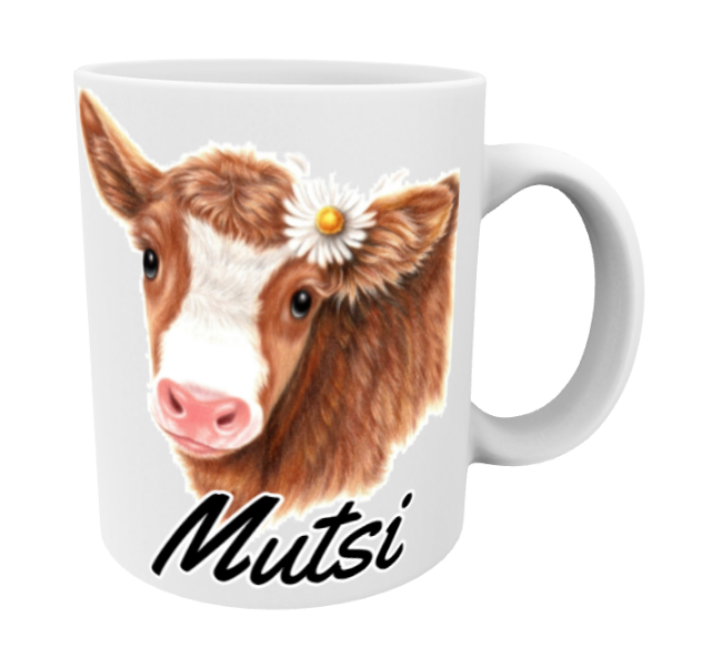 Mutsi / Lehmä Ruskea -Muki