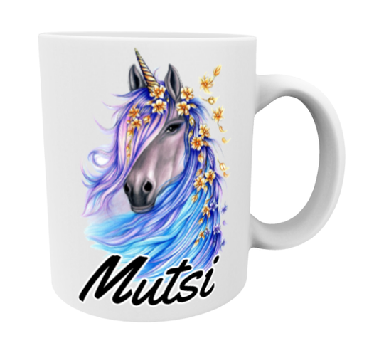 Hatt / Enhörningsblå mugg
