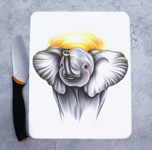 Elefant skärbräda