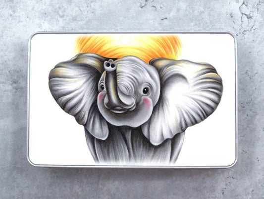 Elephant - Tin box