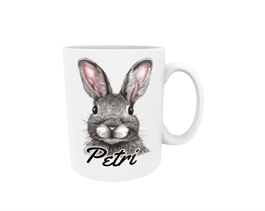 Petri / Brown Bear - Name Mug