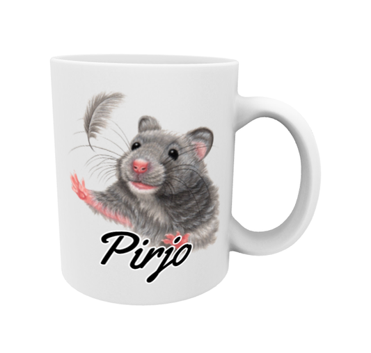 Pirjo / Mouse and Feather Mug