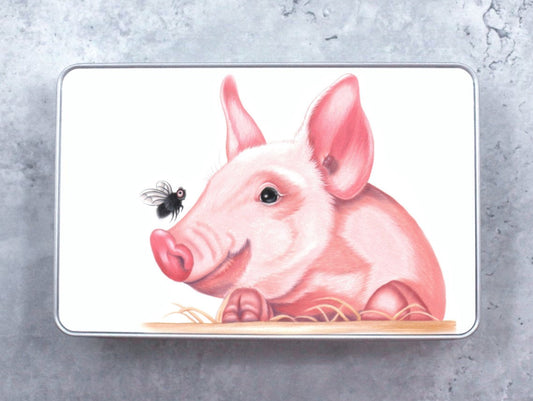 Pig and the Fly - Tin Box (Pig)