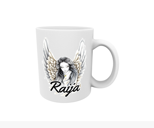 Raija / Ängel - Namnmugg