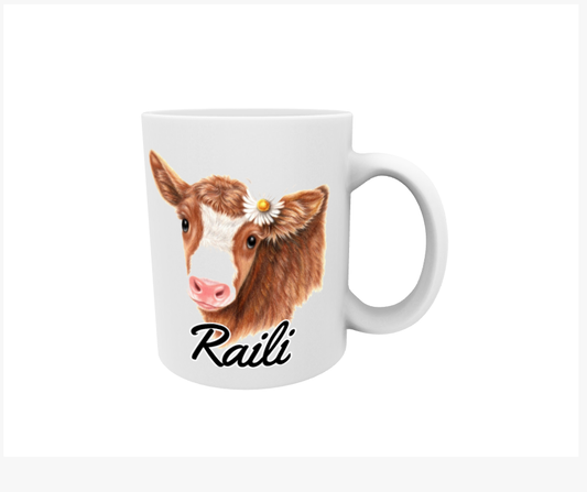 Raili / Brun Ko - Namnmugg