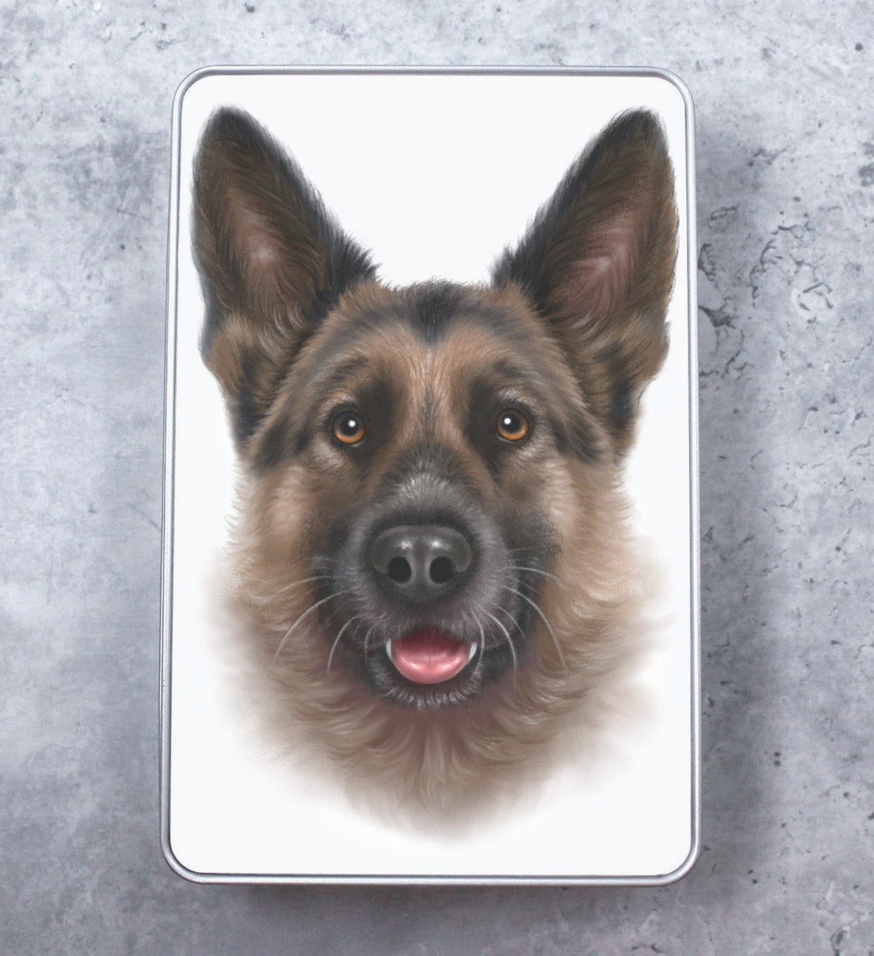 German Shepherd - Tin Box (Dog Breeds)