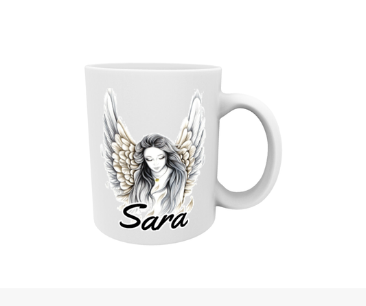 Sara / Ängel - Namnmugg