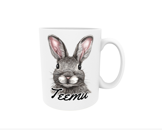Teemu / Brown Bear - Name Mug