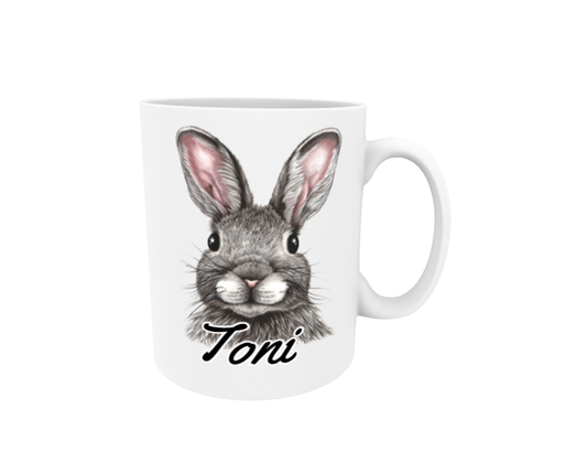 Toni / Brown Bear - Name Mug