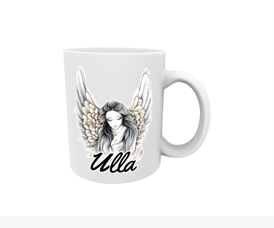Ulla / Angel - Name Mug