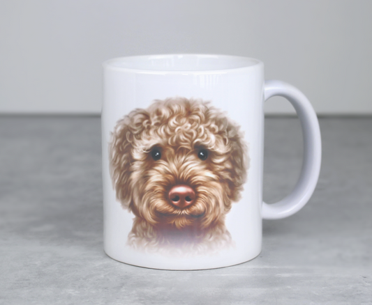 Vattenhundsmugg (hundraser, hundmugg, hundmugg) 