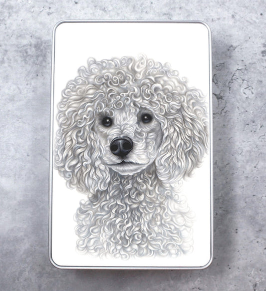 Poodle Light Tin Box (Dog Breeds)