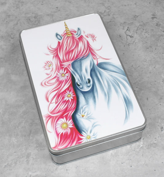 Unicorn Pink Tin Box