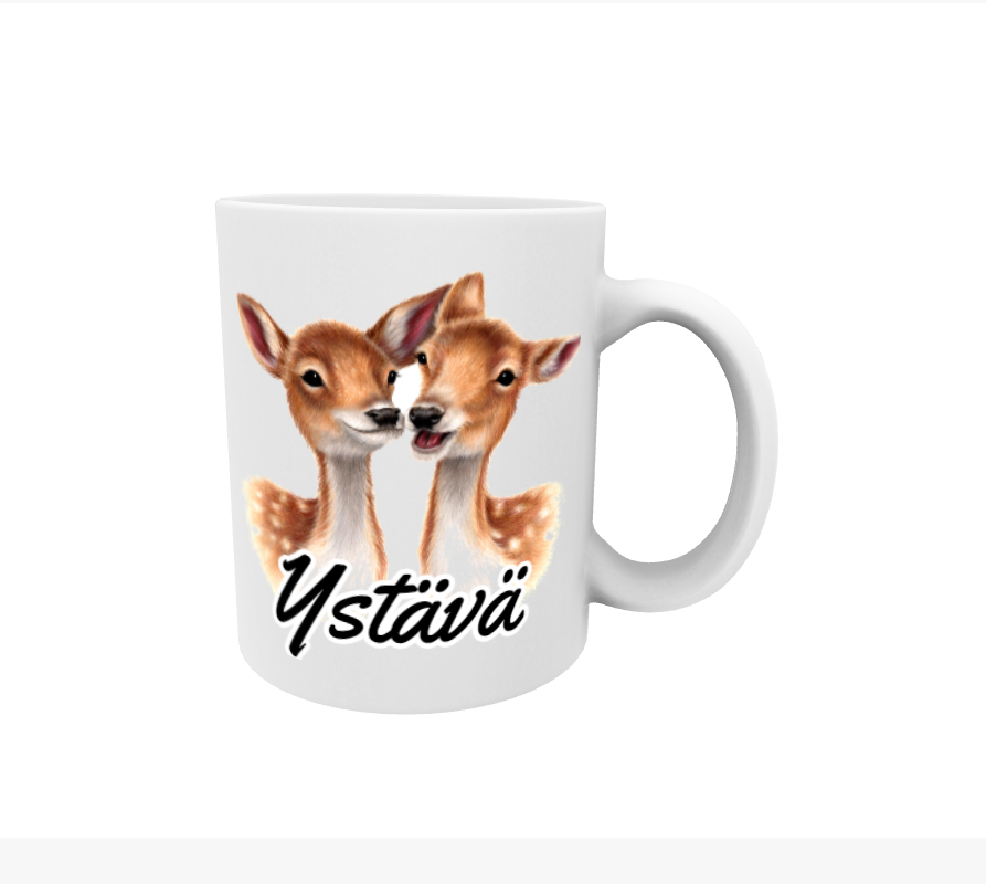 Friend / Deer Couple -Friend Mug