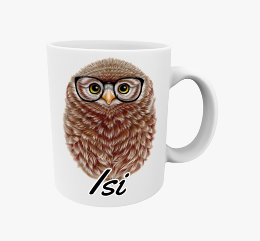 Daddy / Owl and Glasses Mug