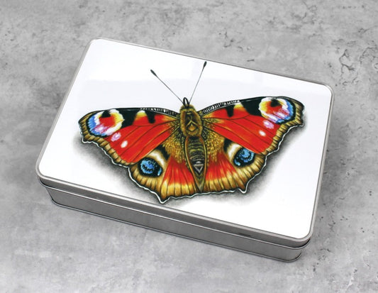Butterfly Red - Tin Box