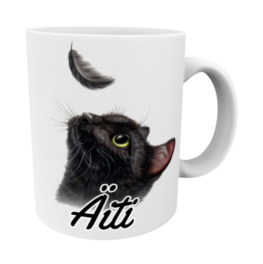 Äiti / Mustasulkakissa